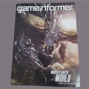 gameinformer "Monster Hunter World" December 2017 # 296 Magazine